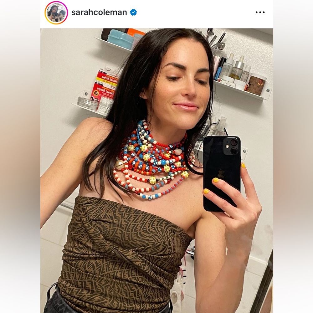 🔥NWT FENDI Vertigo Strapless Top